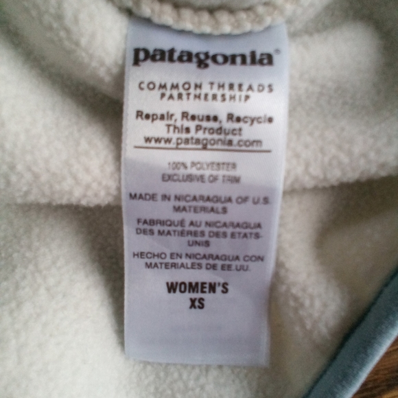 Patagonia Synchilla Snap-T Fleece Pullover Women's Size XS - Picture 5 of 8